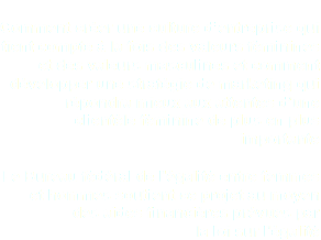  Comment créer une culture d’entreprise qui tient compte à la fois des valeurs féminines et des valeurs masculines et comment développer une stratégie de marketing qui répondra mieux aux attentes d’une clientèle féminine de plus en plus importante Le Bureau fédéral de l'égalité entre femmes et hommes soutient ce projet au moyen des aides financières prévues par la loi sur l'égalité